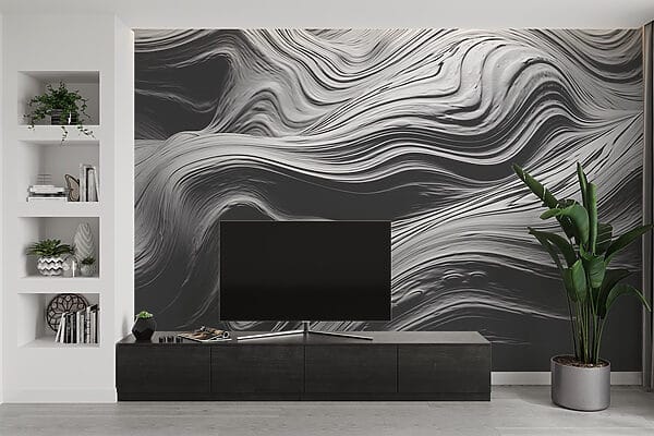 Textures fluides dans des tons monochromes Textures fluides dans des tons monochromes