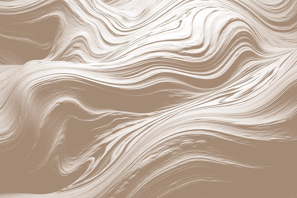 Tourbillons blancs sur une surface Tourbillons blancs sur une surface