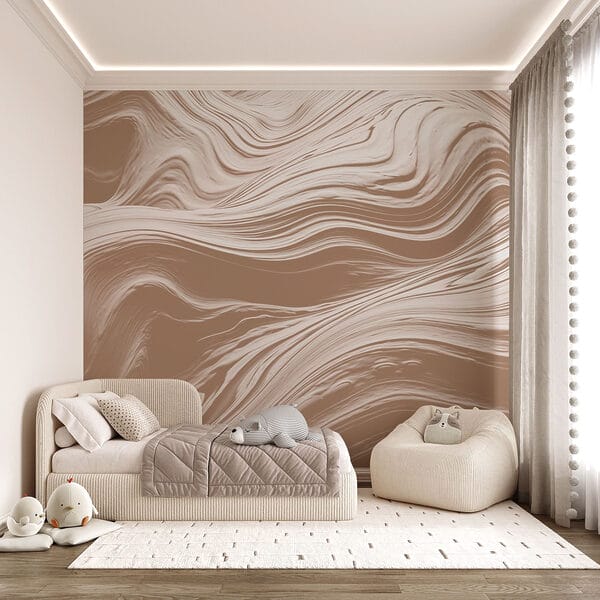 Tourbillons blancs sur une surface Tourbillons blancs sur une surface