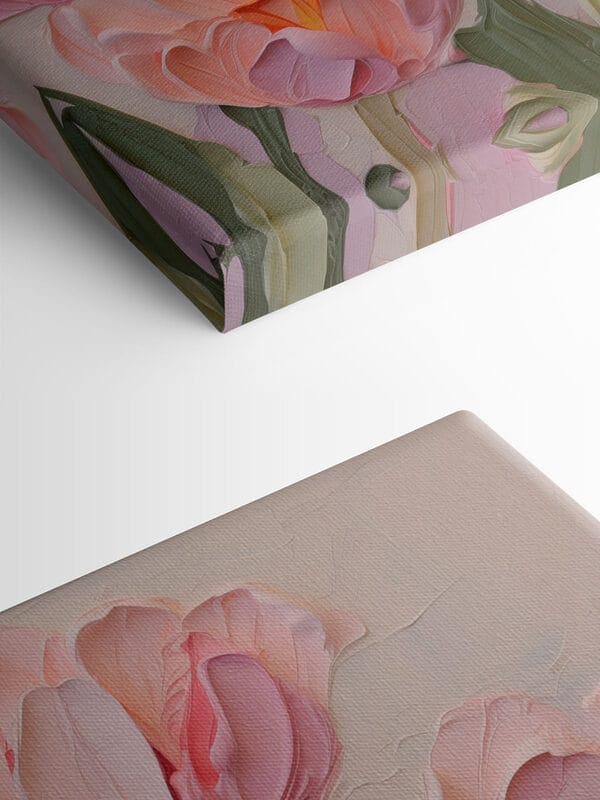Peinture de fleurs roses Peinture de fleurs roses