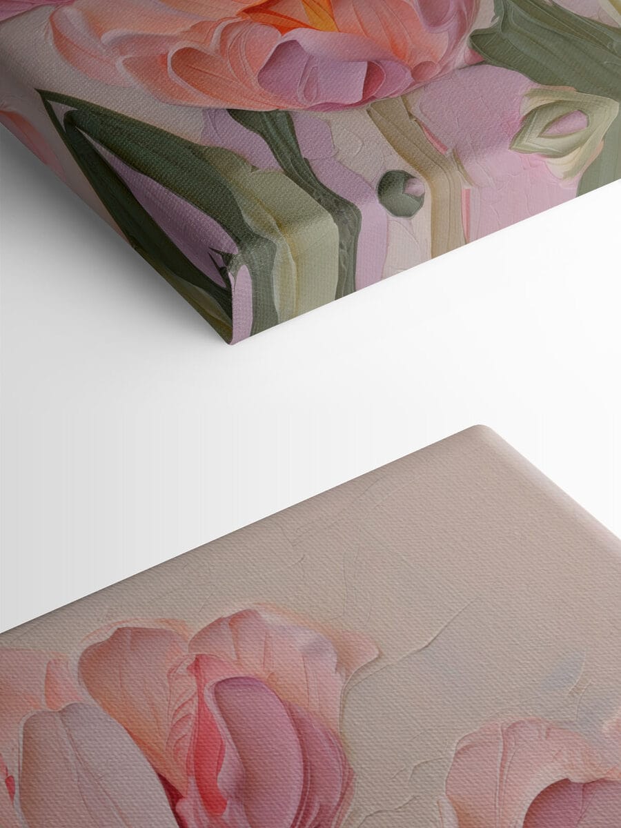 Peinture de fleurs roses Peinture de fleurs roses