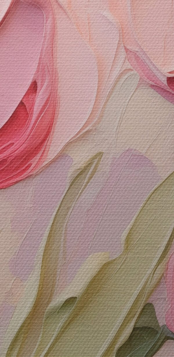 Peinture de fleurs roses Peinture de fleurs roses