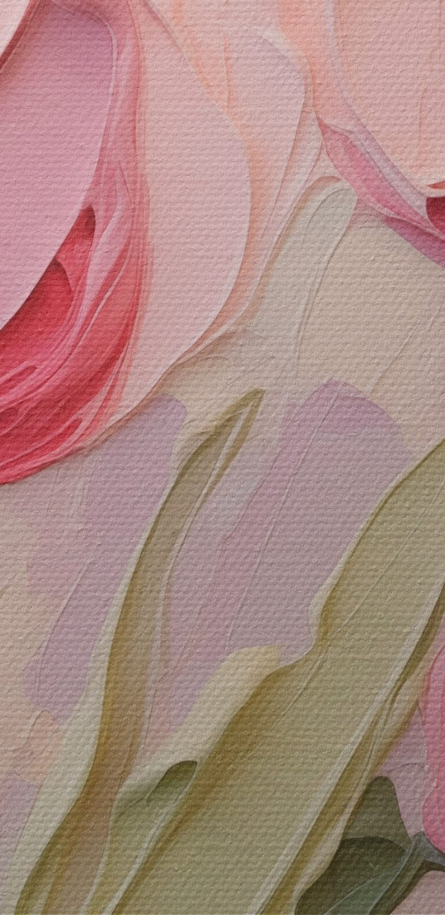 Peinture de fleurs roses Peinture de fleurs roses