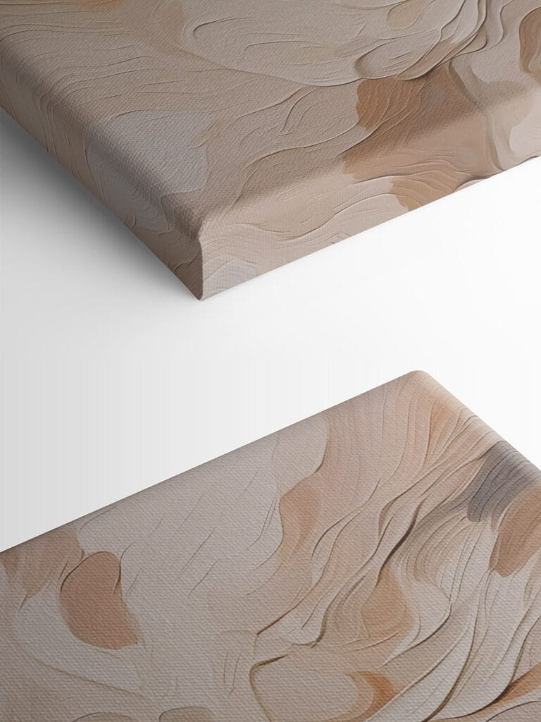 Soft hues in flowing abstraction Soft hues in flowing abstraction