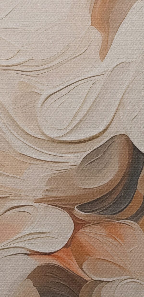 Des teintes douces dans une abstraction fluide. Des teintes douces dans une abstraction fluide.