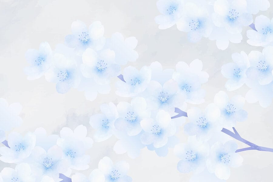 Fleurs délicates dans des teintes douces