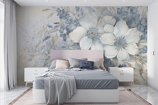 Peinture de fleurs et de feuilles Peinture de fleurs et de feuilles