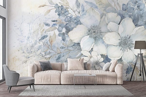 Peinture de fleurs et de feuilles Peinture de fleurs et de feuilles