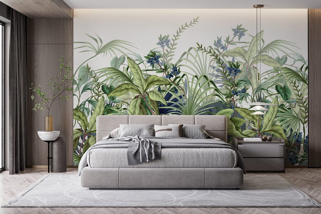 Lush greenery in vibrant display