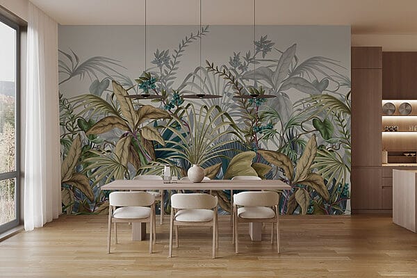 Feuillage vibrant dans un arrangement luxuriant Feuillage vibrant dans un arrangement luxuriant