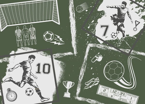 Collage d'images sportives diverses Collage d'images sportives diverses