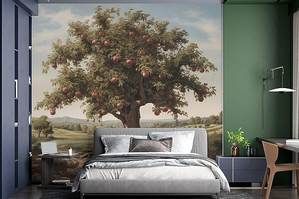 Arbre avec des pommes Arbre avec des pommes