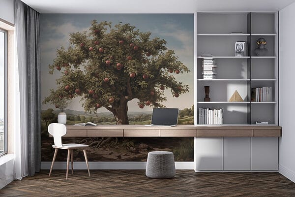 Arbre avec des pommes Arbre avec des pommes
