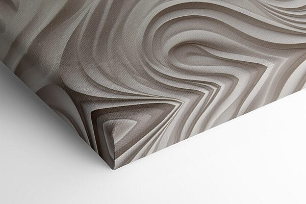 Mur blanc avec des lignes ondulées Mur blanc avec des lignes ondulées