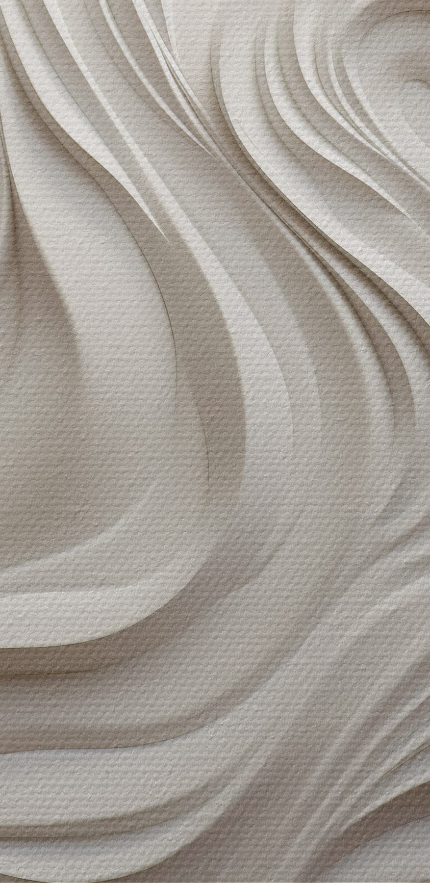 Mur blanc avec des lignes ondulées Mur blanc avec des lignes ondulées