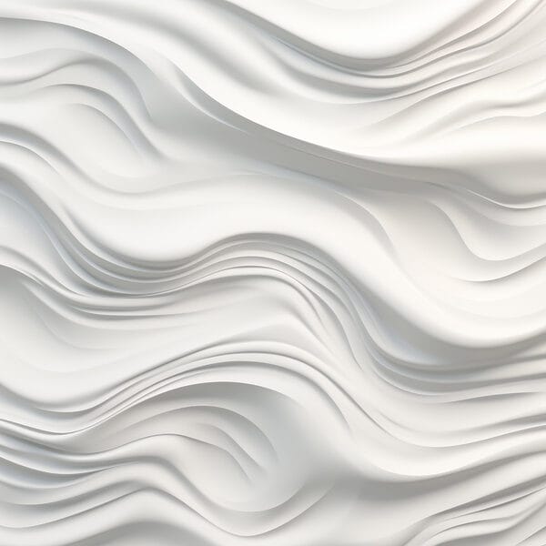 Surface blanche ondulée avec des lignes Surface blanche ondulée avec des lignes