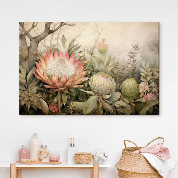 Peinture de fleurs et de feuilles Peinture de fleurs et de feuilles