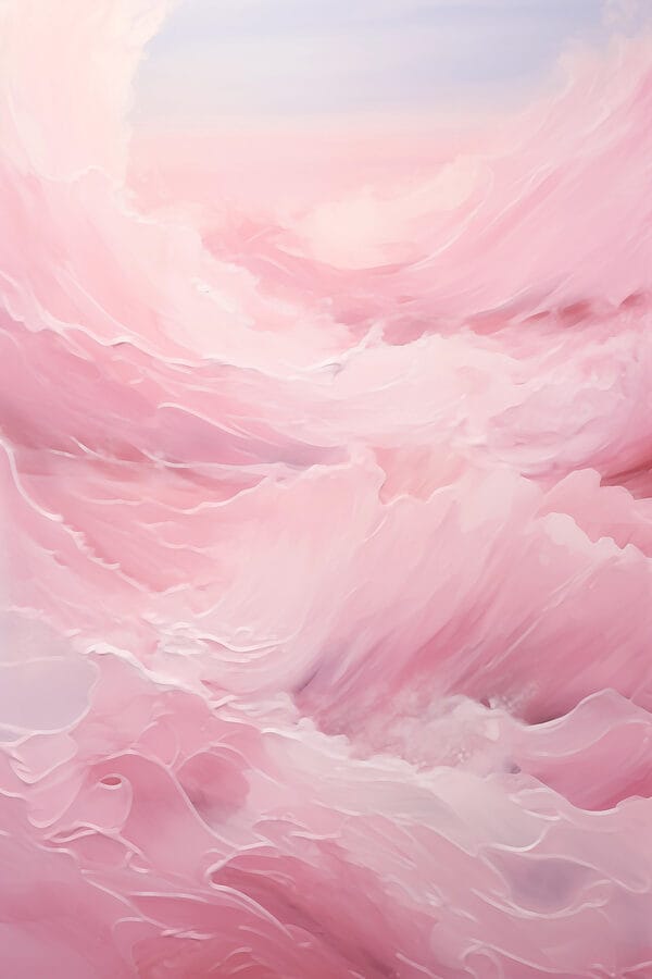Nuage rose et blanc Nuage rose et blanc