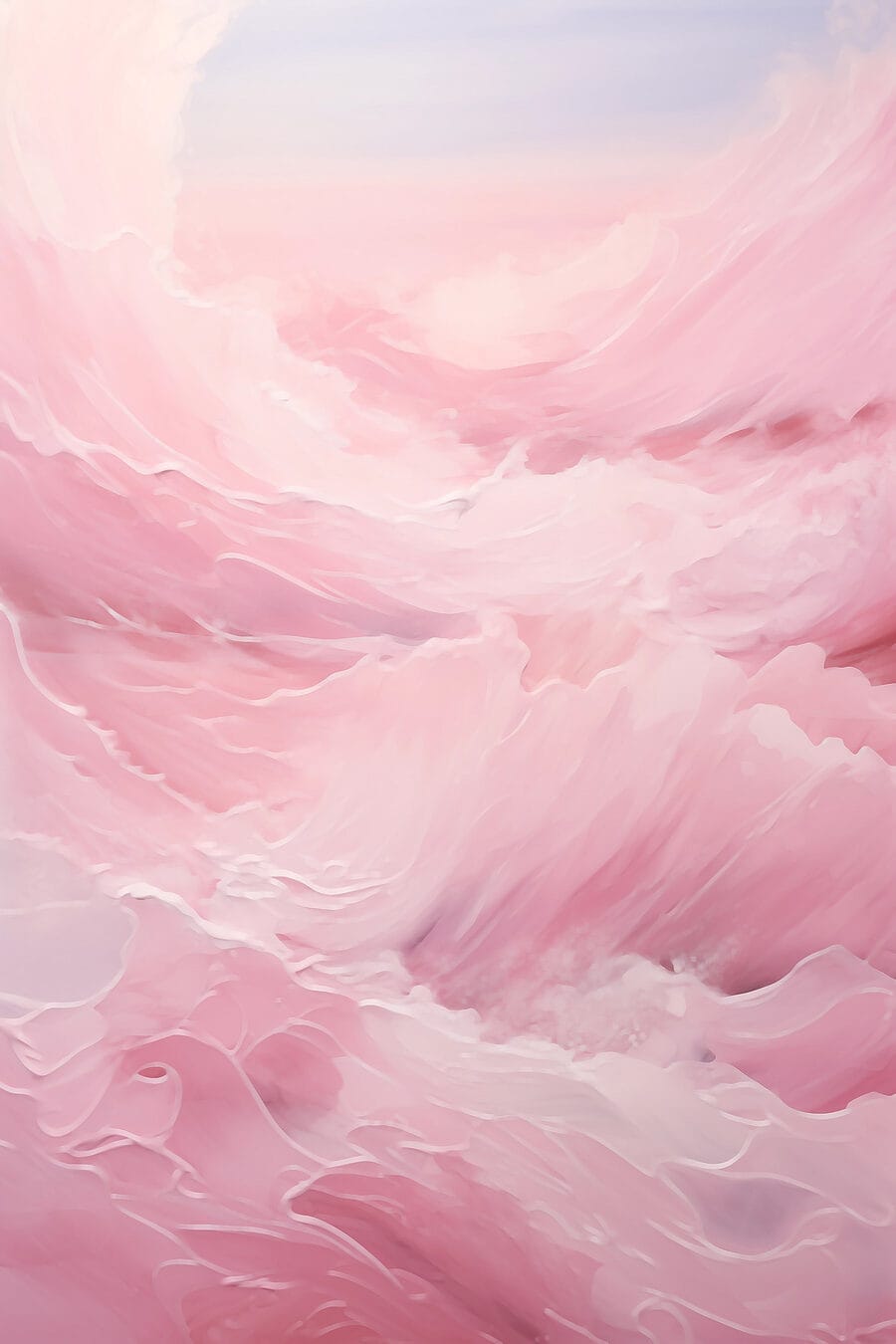 Nuage rose et blanc Nuage rose et blanc