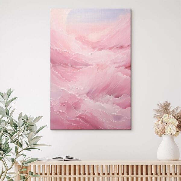 Nuage rose et blanc Nuage rose et blanc