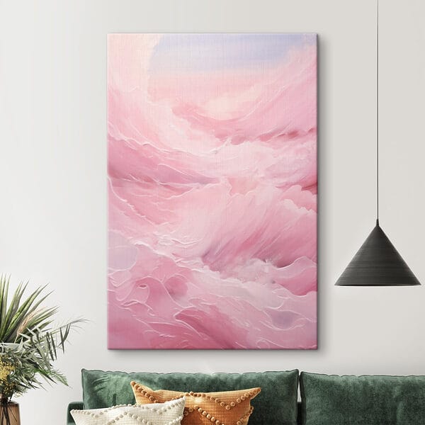 Nuage rose et blanc Nuage rose et blanc