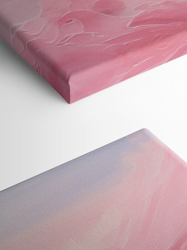 Nuage rose et blanc Nuage rose et blanc