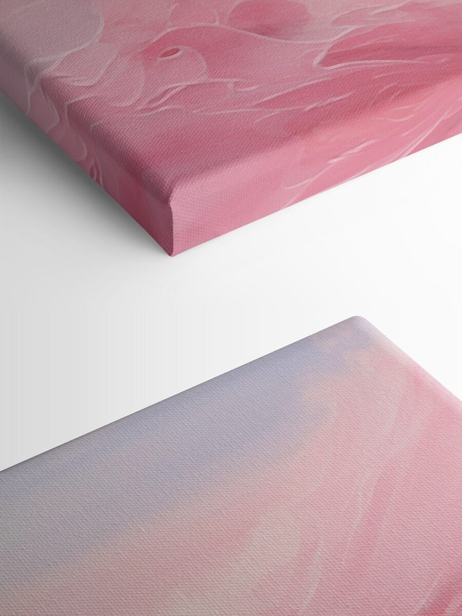 Nuage rose et blanc Nuage rose et blanc