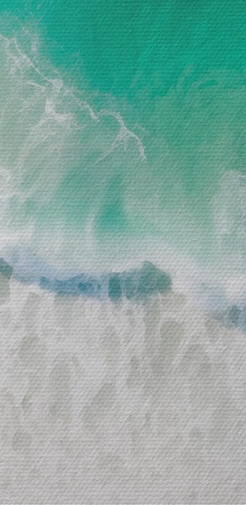Waves crashing on a beach Waves crashing on a beach