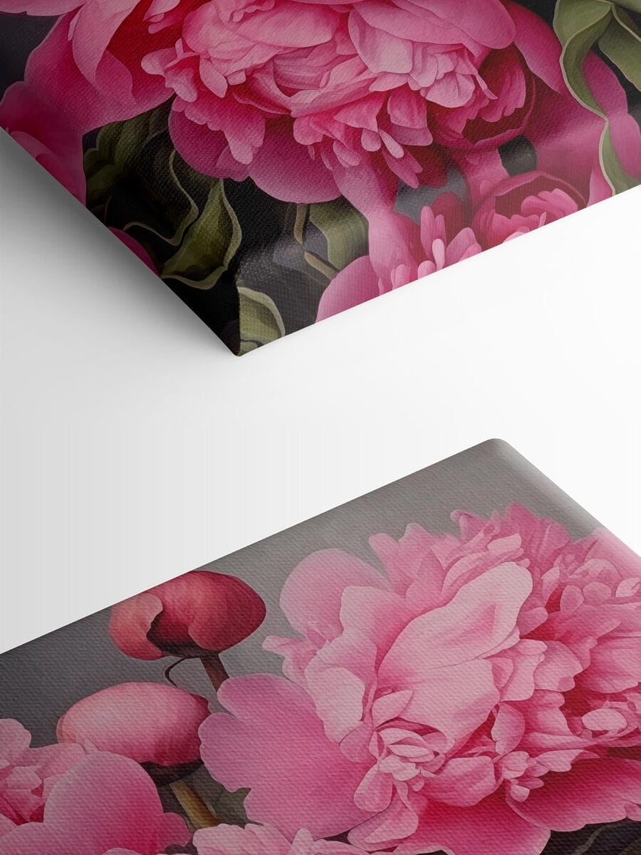 Fleurs délicates dans des tons roses doux