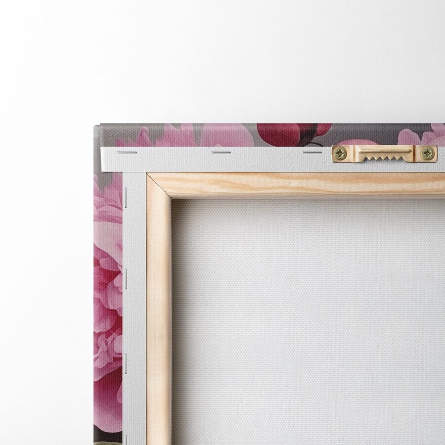Fleurs délicates dans des tons roses doux
