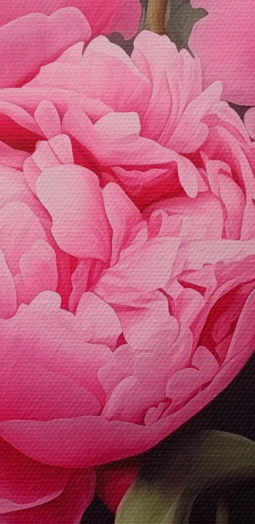 Fleurs délicates dans des tons roses doux