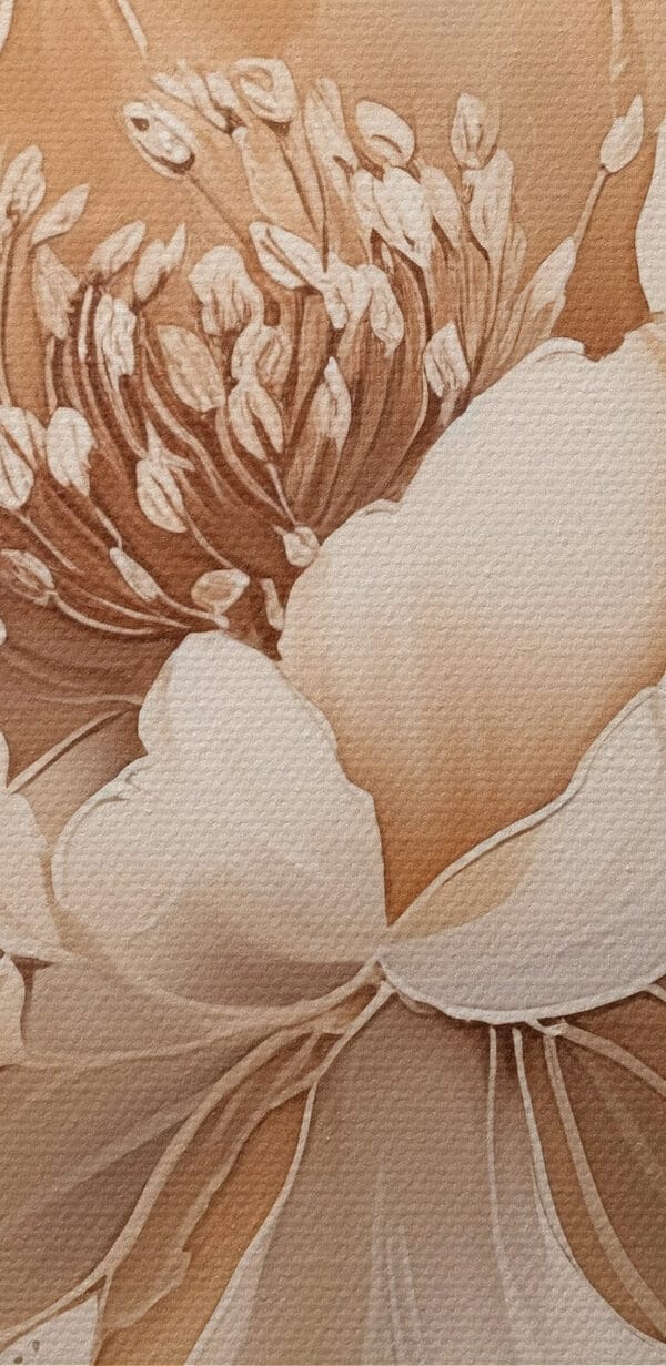 Peinture d'une fleur Peinture d'une fleur