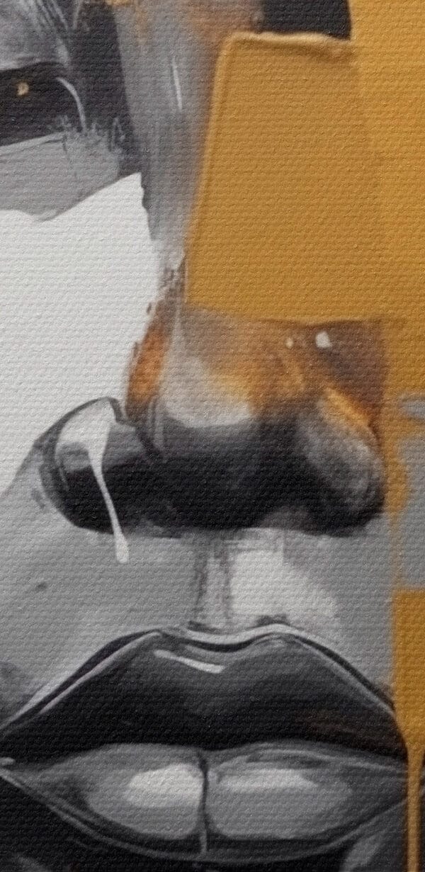 Peinture d'un visage de femme Peinture d'un visage de femme