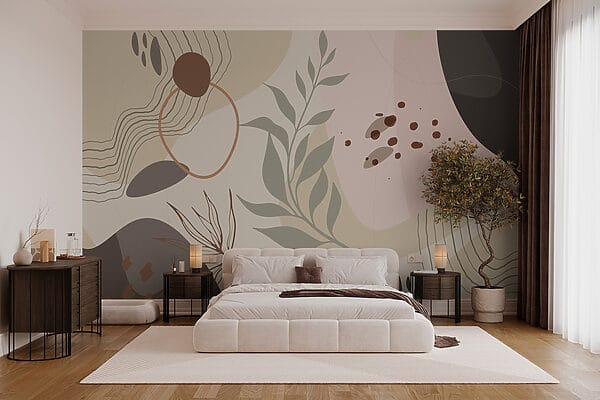 Soft tones and organic shapes blend beautifully Soft tones and organic shapes blend beautifully