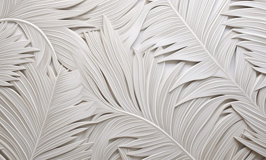 Papier blanc découpé en feuilles