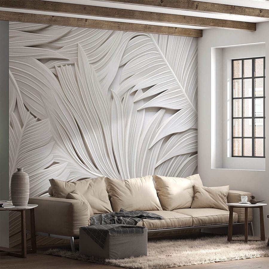 Papier blanc découpé en feuilles