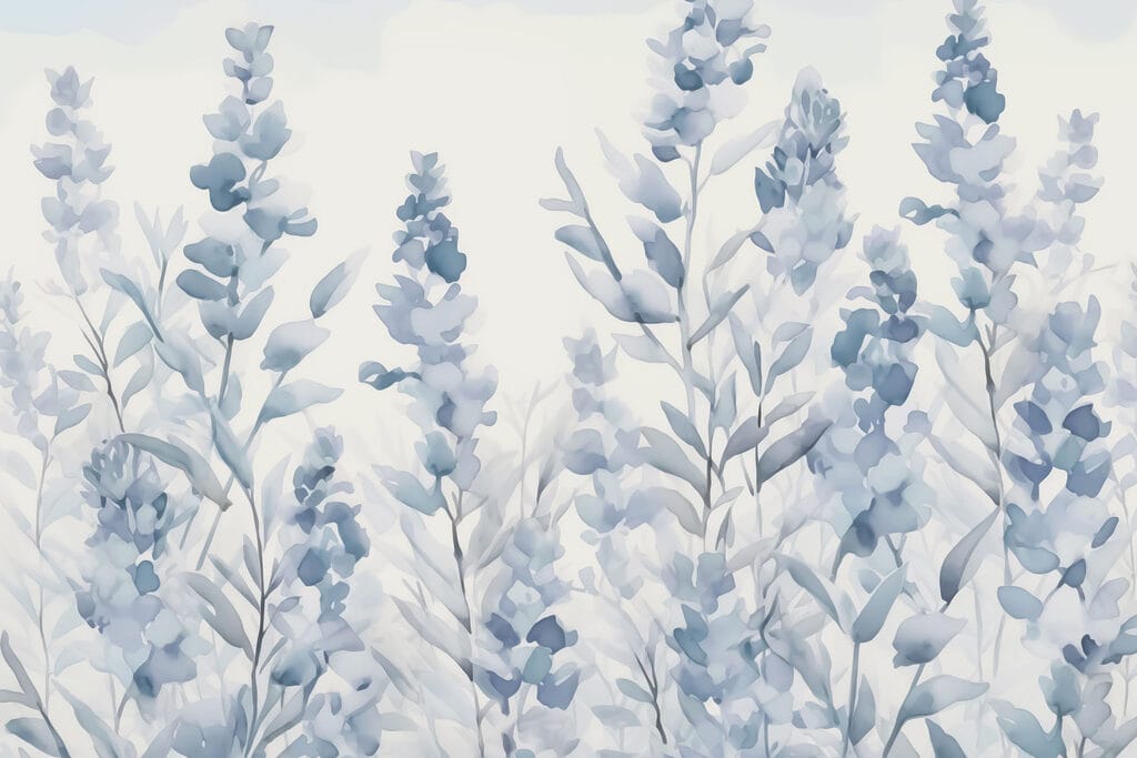 Peinture de fleurs et de feuilles Peinture de fleurs et de feuilles
