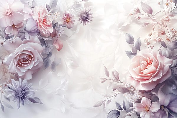 Des fleurs délicates aux teintes douces Des fleurs délicates aux teintes douces