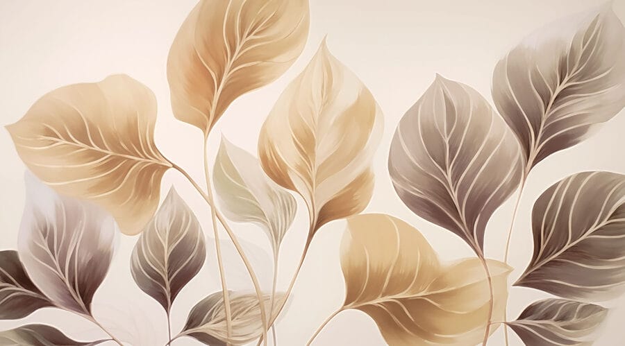 L'élégance de la nature dans des teintes douces.