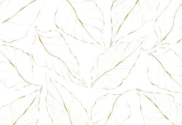 Motif de feuilles sur fond blanc Motif de feuilles sur fond blanc