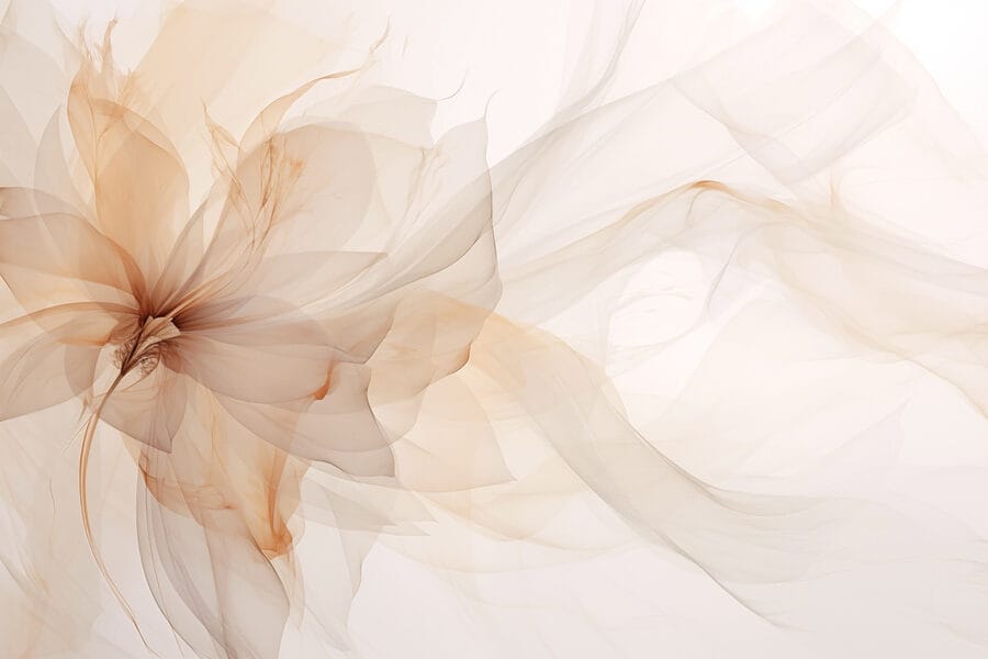 Fleurs délicates dans des teintes douces