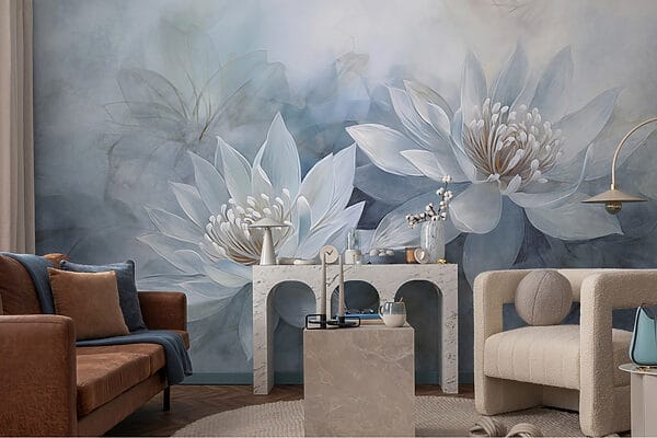 Peinture de fleurs blanches Peinture de fleurs blanches