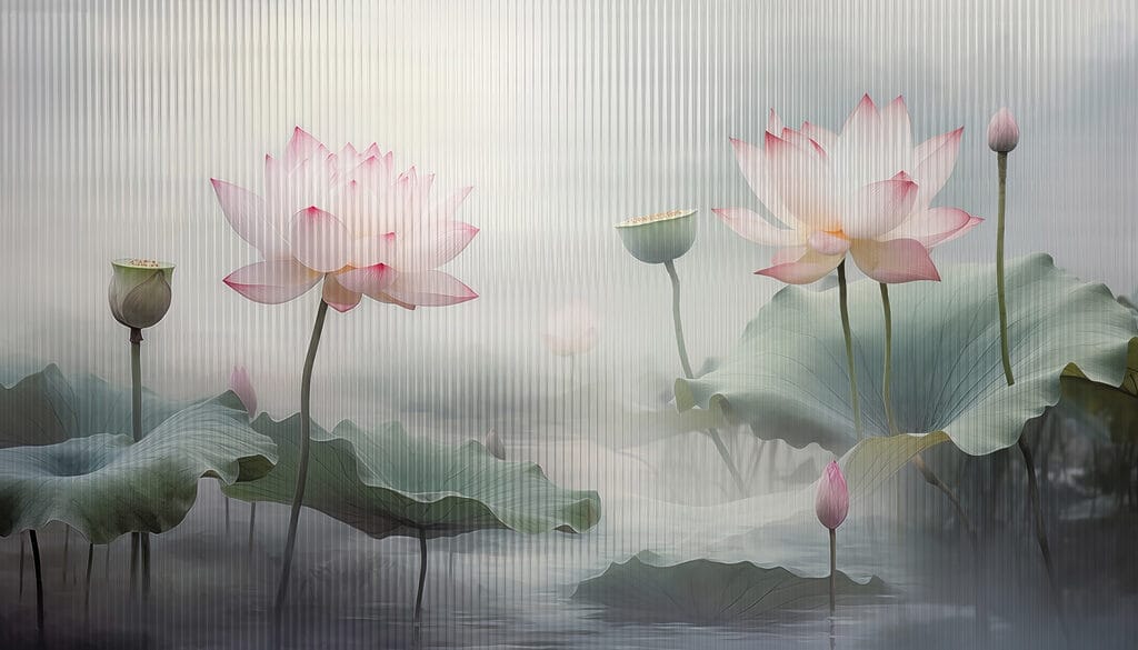 Sérénité parmi les fleurs de lotus Sérénité parmi les fleurs de lotus