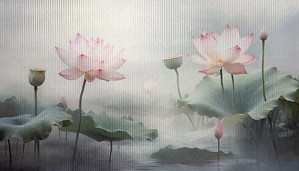 Sérénité parmi les fleurs de lotus Sérénité parmi les fleurs de lotus