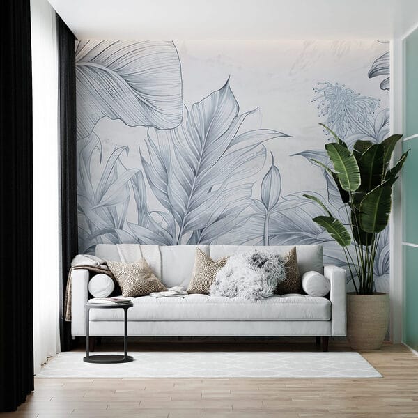 Dessin de feuilles et de fleurs Dessin de feuilles et de fleurs
