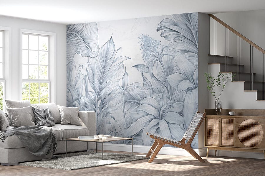 Dessin de feuilles et de fleurs Dessin de feuilles et de fleurs