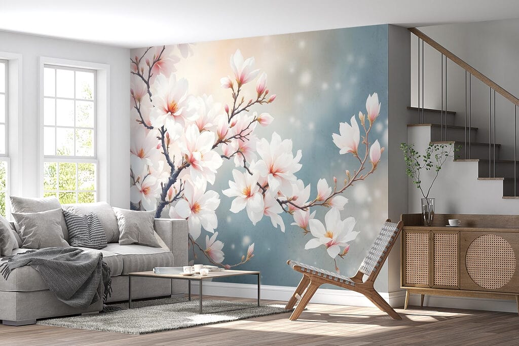 Tree with white flowers Tree with white flowers