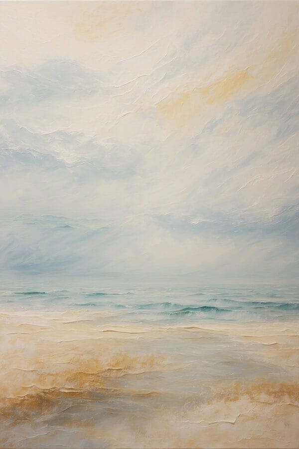 Peinture d'une plage Peinture d'une plage