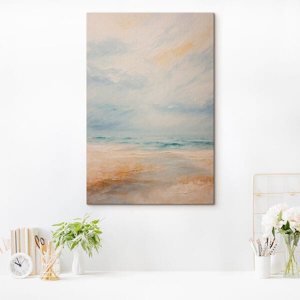 Peinture d'une plage Peinture d'une plage