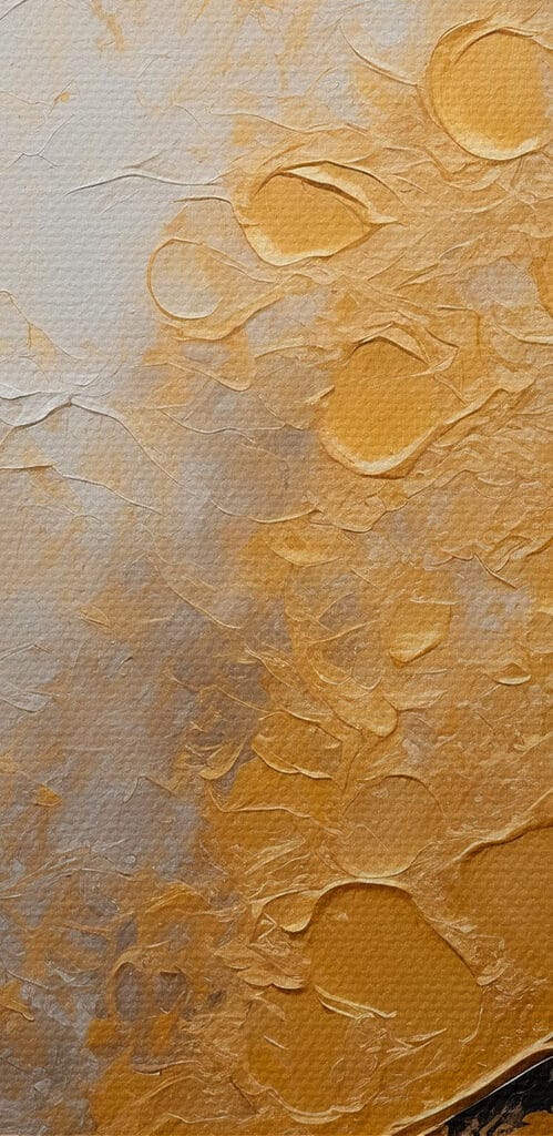 Painting of a moon and water Painting of a moon and water